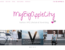 Tablet Screenshot of mybigapplecity.com